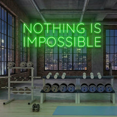 Nothing Is Impossible Led Neon Sign Light
