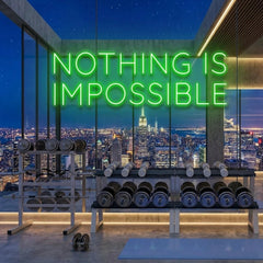 Nothing Is Impossible Led Neon Sign Light