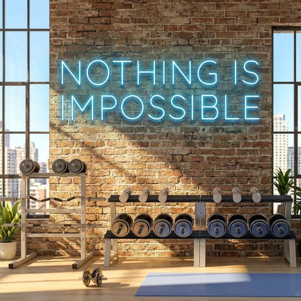 Nothing Is Impossible Led Neon Sign Light