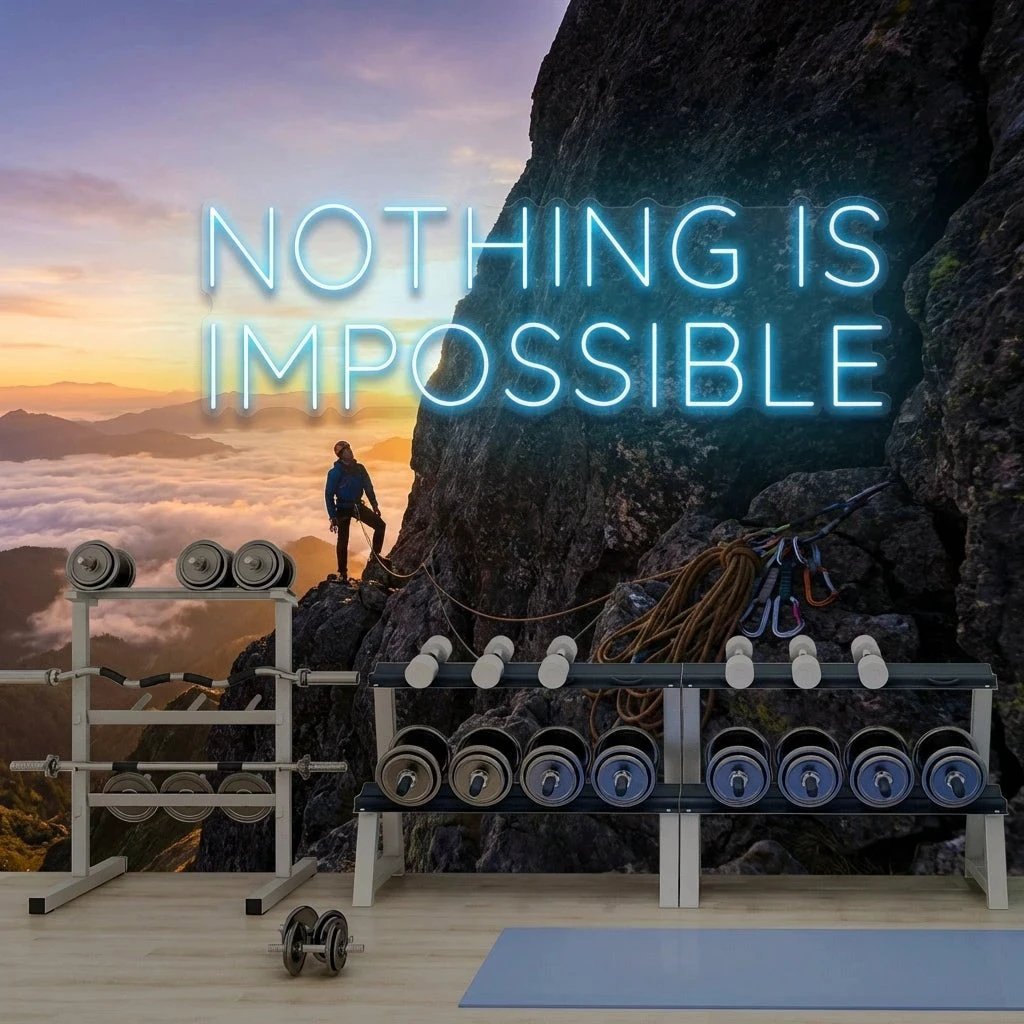 Nothing Is Impossible Led Neon Sign Light