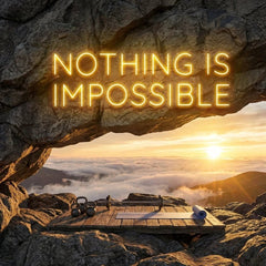 Nothing Is Impossible Led Neon Sign Light