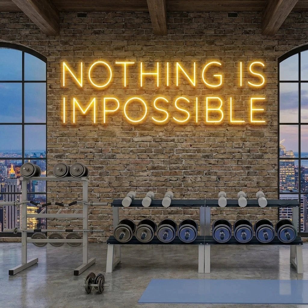 Nothing Is Impossible Led Neon Sign Light