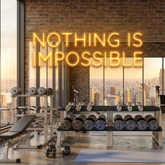 Nothing Is Impossible Led Neon Sign Light