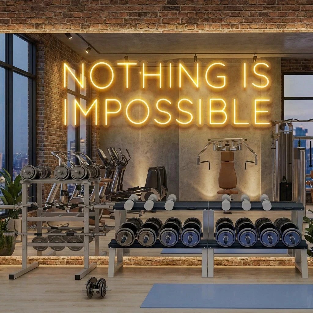 Nothing Is Impossible Led Neon Sign Light