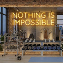 Nothing Is Impossible Led Neon Sign Light