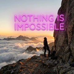 Nothing Is Impossible Led Neon Sign Light