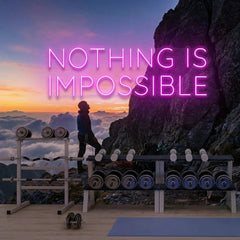 Nothing Is Impossible Led Neon Sign Light