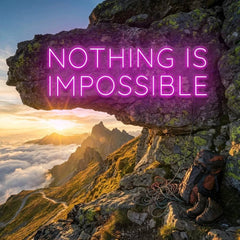 Nothing Is Impossible Led Neon Sign Light