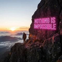 Nothing Is Impossible Led Neon Sign Light