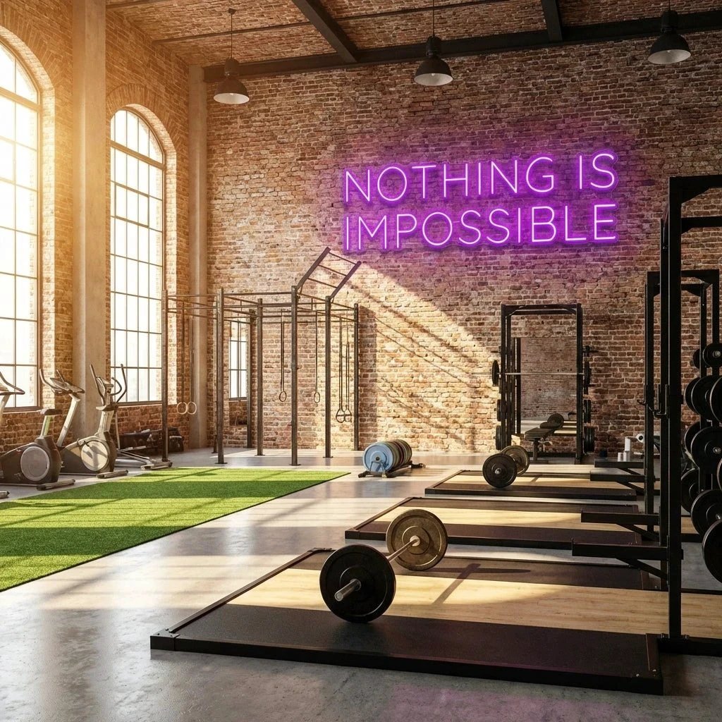 Nothing Is Impossible Led Neon Sign Light