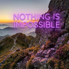 Nothing Is Impossible Led Neon Sign Light