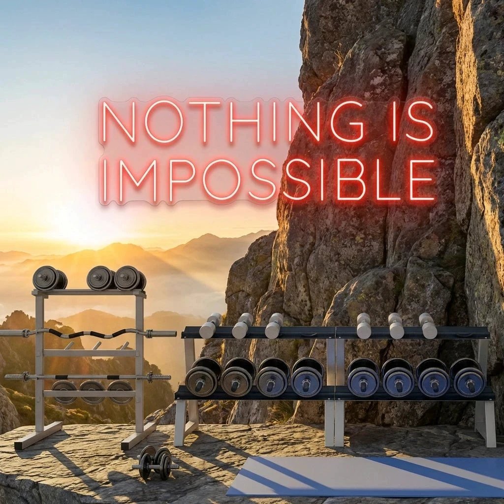 Nothing Is Impossible Led Neon Sign Light