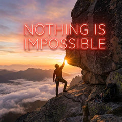 Nothing Is Impossible Led Neon Sign Light