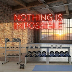 Nothing Is Impossible Led Neon Sign Light