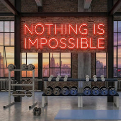 Nothing Is Impossible Led Neon Sign Light
