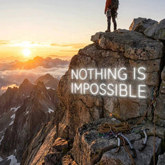 Nothing Is Impossible Led Neon Sign Light