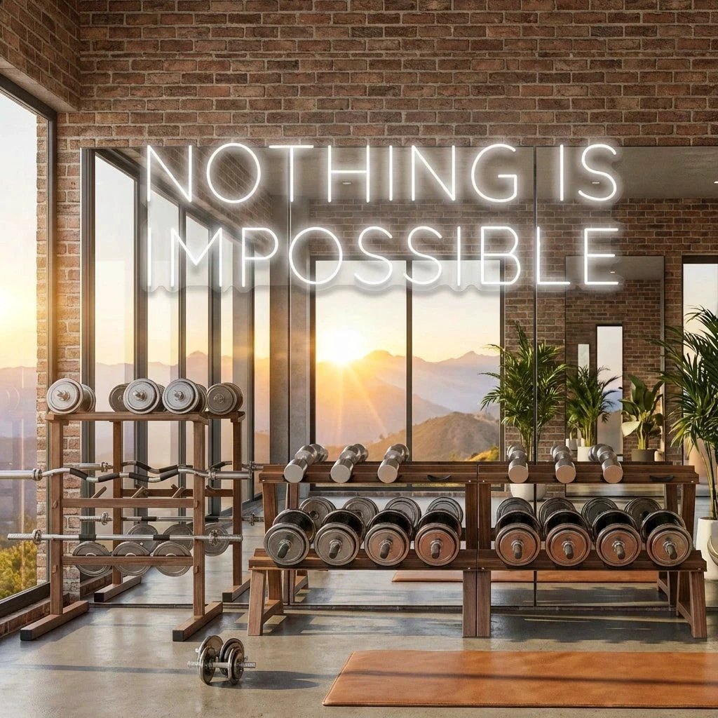 Nothing Is Impossible Led Neon Sign Light