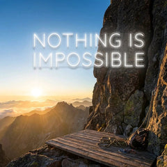 Nothing Is Impossible Led Neon Sign Light
