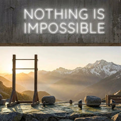 Nothing Is Impossible Led Neon Sign Light