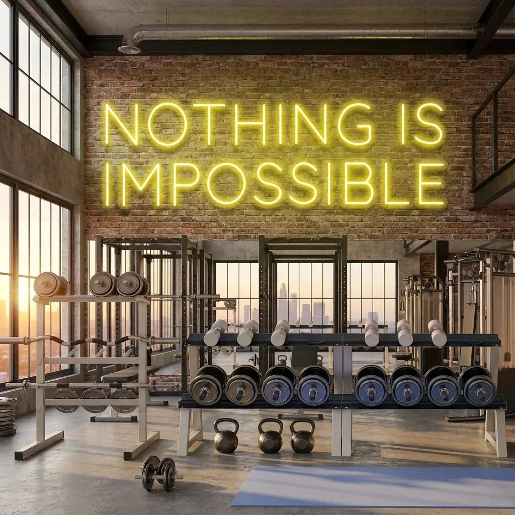 Nothing Is Impossible Led Neon Sign Light
