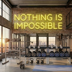 Nothing Is Impossible Led Neon Sign Light
