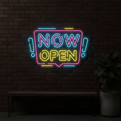 Now Open Neon Signs Now Acrylic Led Sign for Shop Business Decor