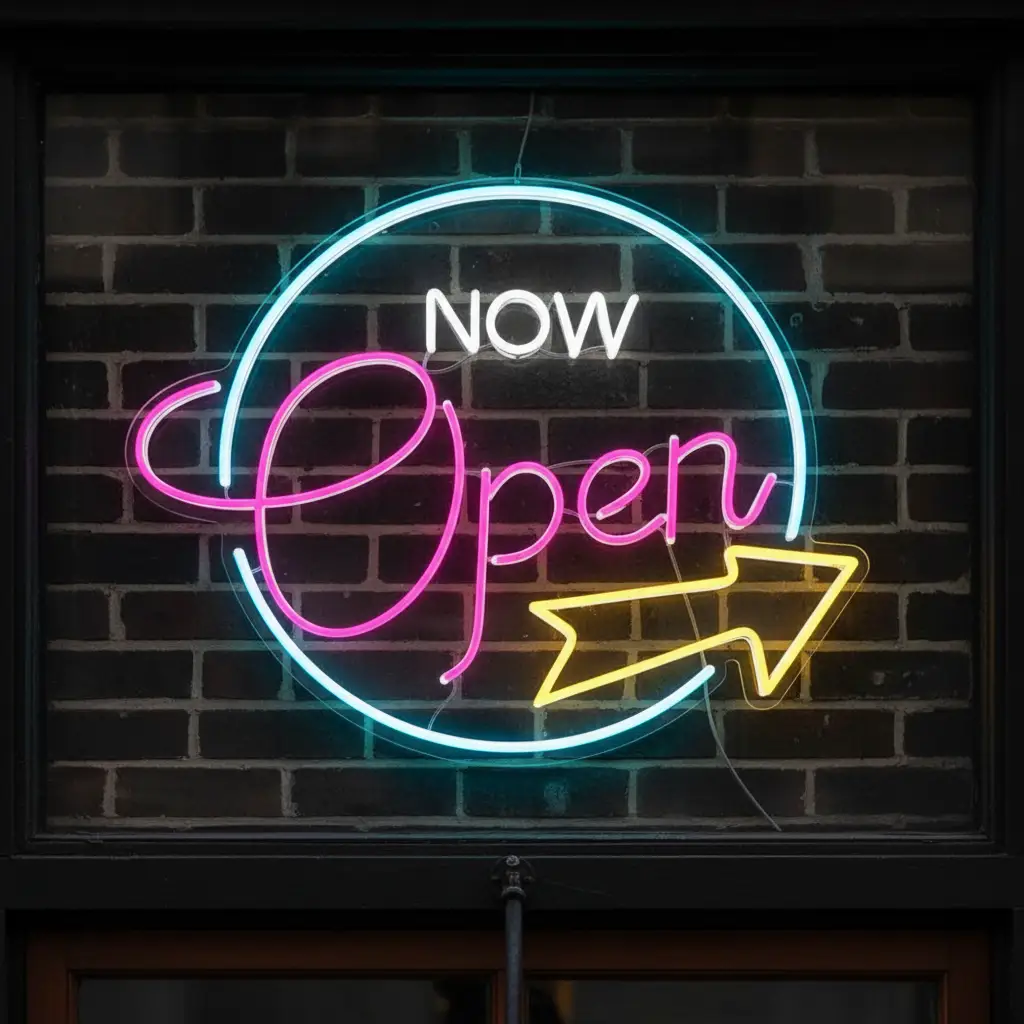 Now Open Neon Signs Led Neon Sign