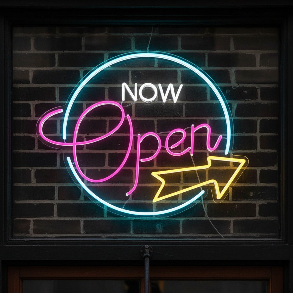 Now Open Neon Signs Led Neon Sign