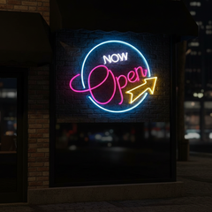 Now Open Neon Signs Led Neon Sign