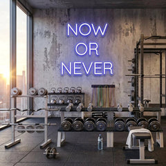 Now Or Never Led Neon Sign Light