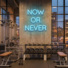 Now Or Never Led Neon Sign Light