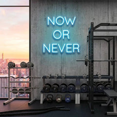 Now Or Never Led Neon Sign Light