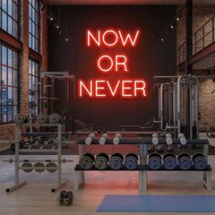 Now Or Never Led Neon Sign Light