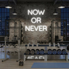 Now Or Never Led Neon Sign Light