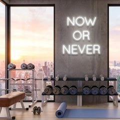 Now Or Never Led Neon Sign Light