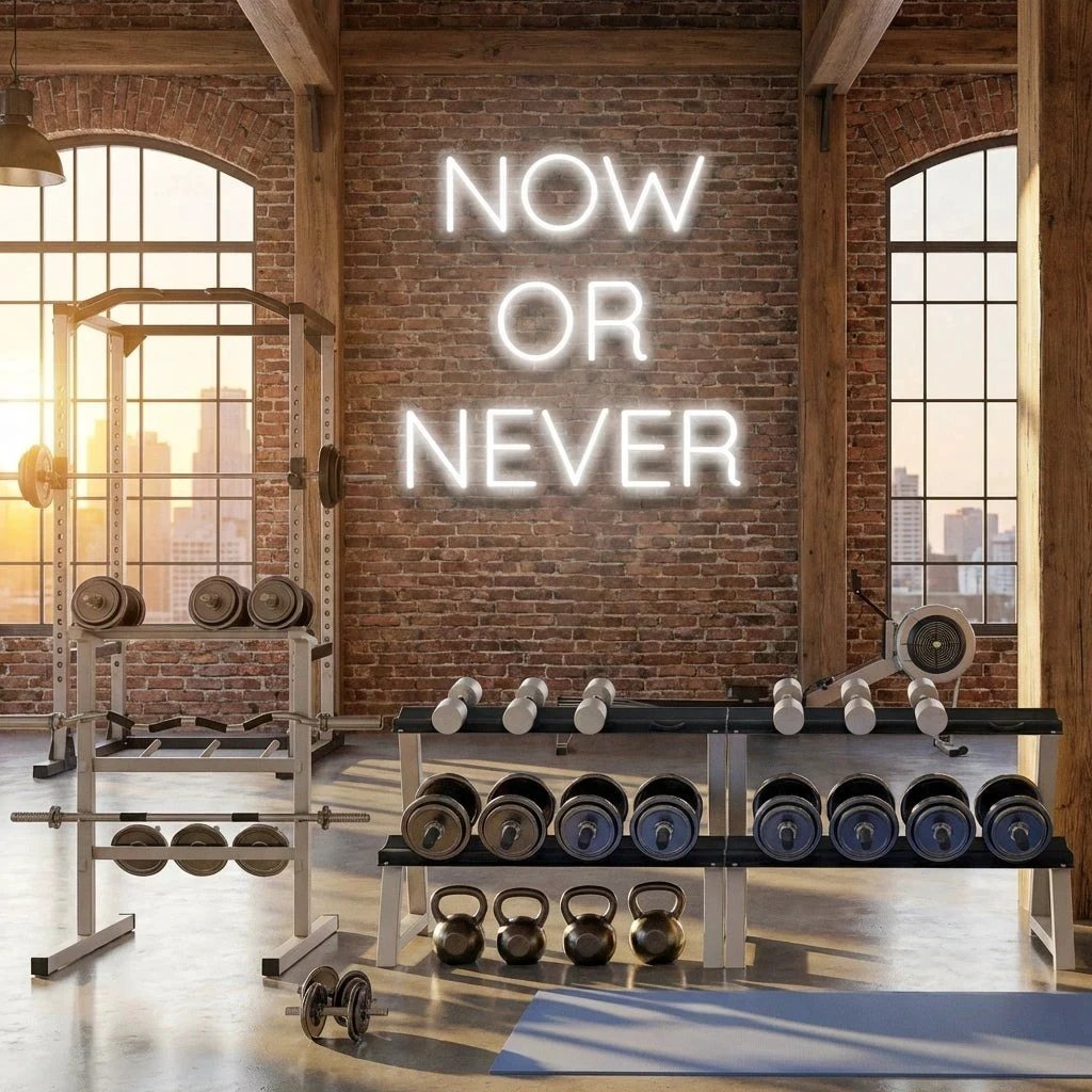Now Or Never Led Neon Sign Light