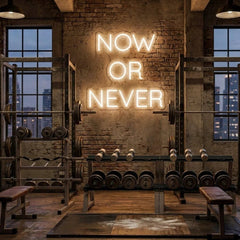 Now Or Never Led Neon Sign Light