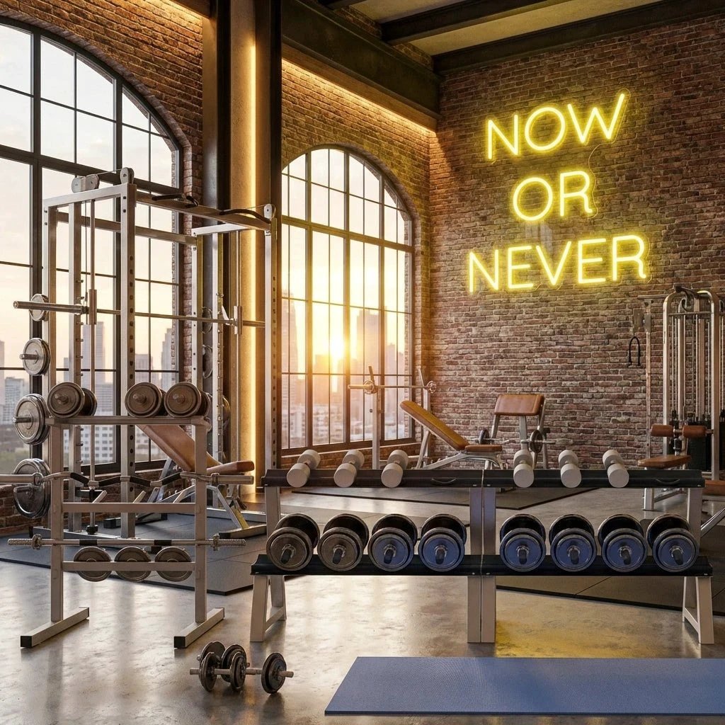 Now Or Never Led Neon Sign Light