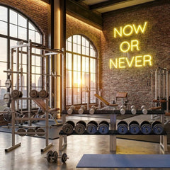 Now Or Never Led Neon Sign Light