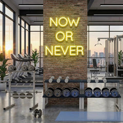 Now Or Never Led Neon Sign Light