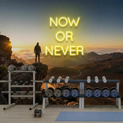 Now Or Never Led Neon Sign Light