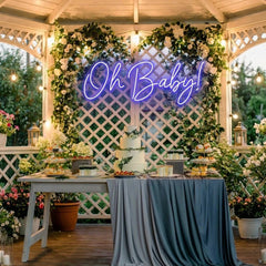 Oh Baby Led Neon Sign Light