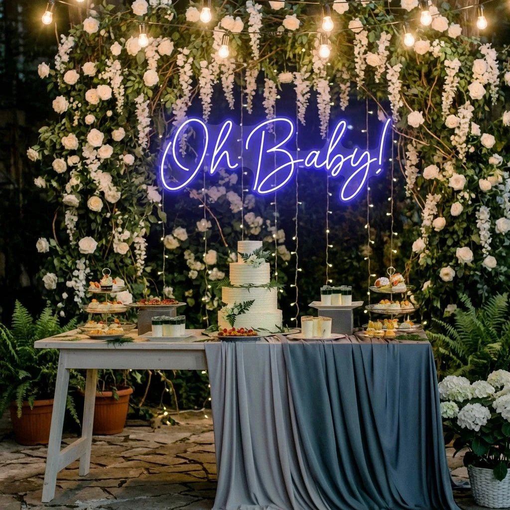 Oh Baby Led Neon Sign Light