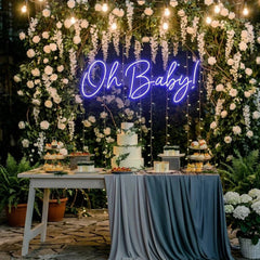 Oh Baby Led Neon Sign Light