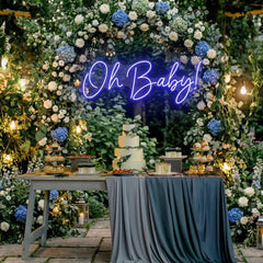 Oh Baby Led Neon Sign Light