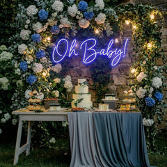 Oh Baby Led Neon Sign Light
