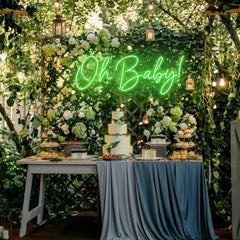 Oh Baby Led Neon Sign Light