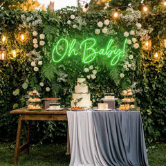 Oh Baby Led Neon Sign Light