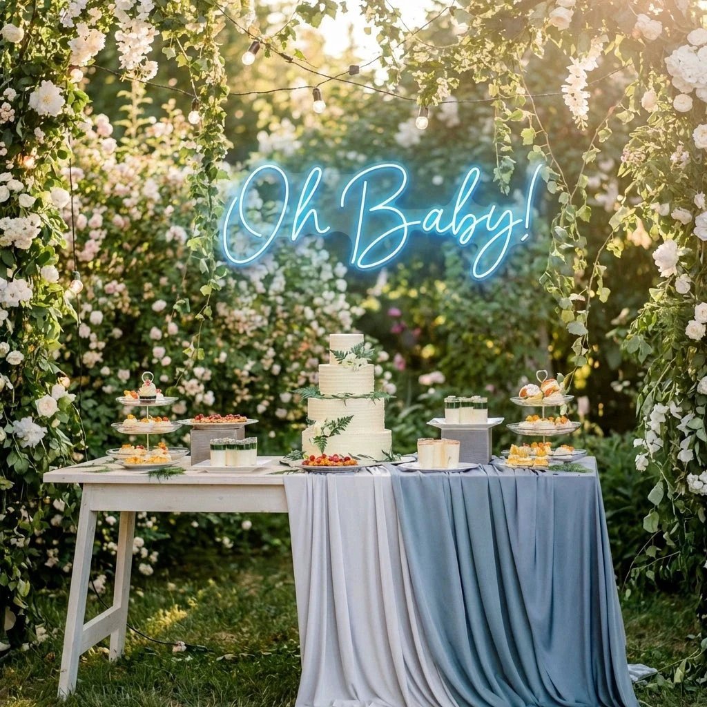 Oh Baby Led Neon Sign Light