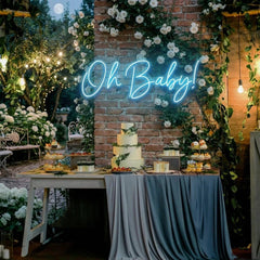 Oh Baby Led Neon Sign Light